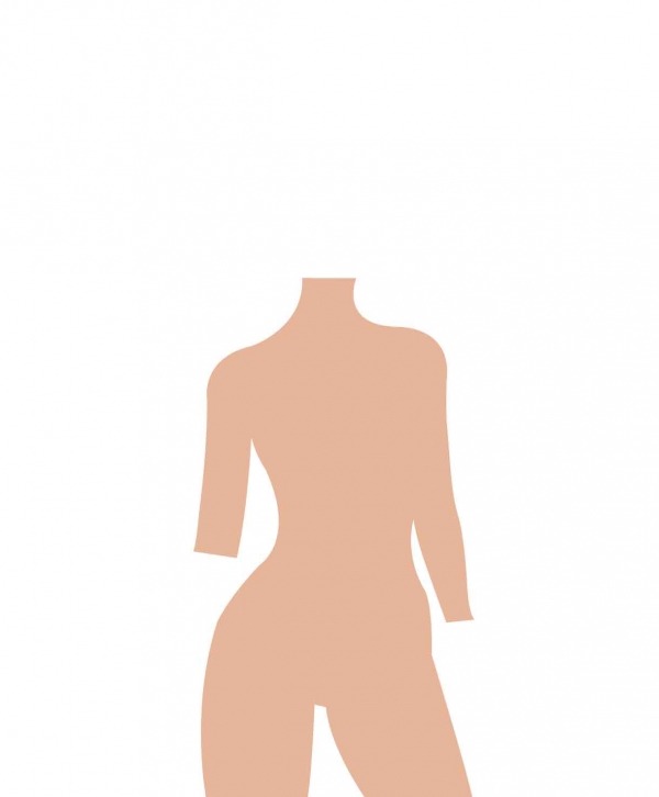 Creation of Princess of blue jeans: Step 1